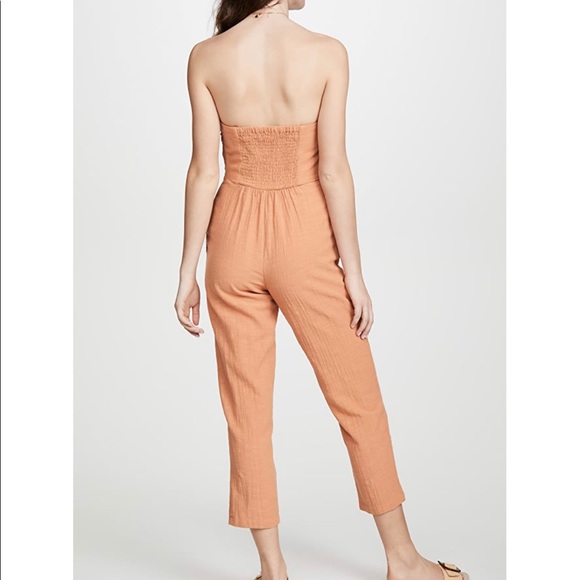 L*Space Gigi Jumpsuit in Peach. MED - Picture 2 of 5
